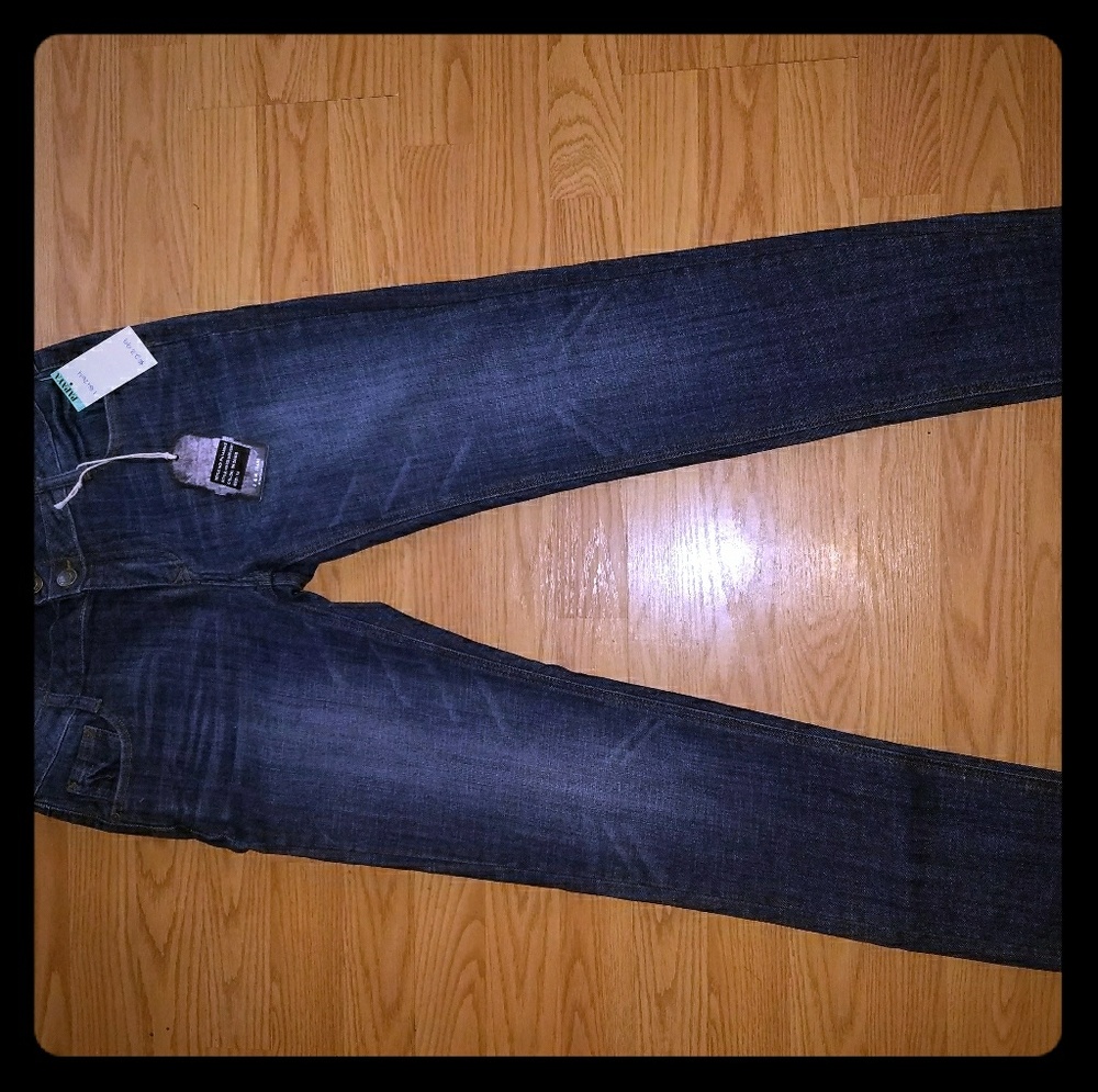 Dark blue jeans
